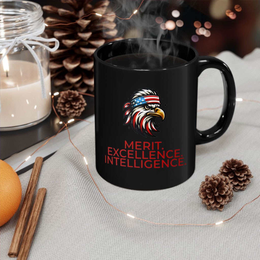 Merit, Excellence, & Intelligence Mug