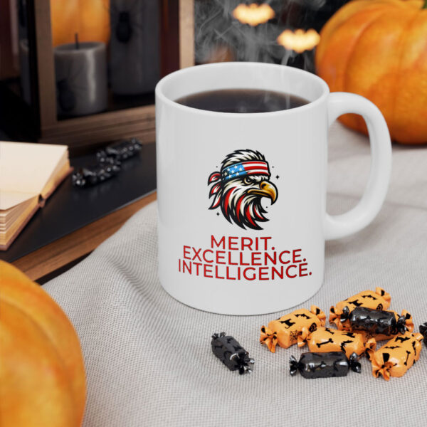 Merit, Excellence, & Intelligence Mug