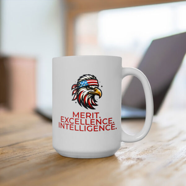 Merit, Excellence, & Intelligence Mug