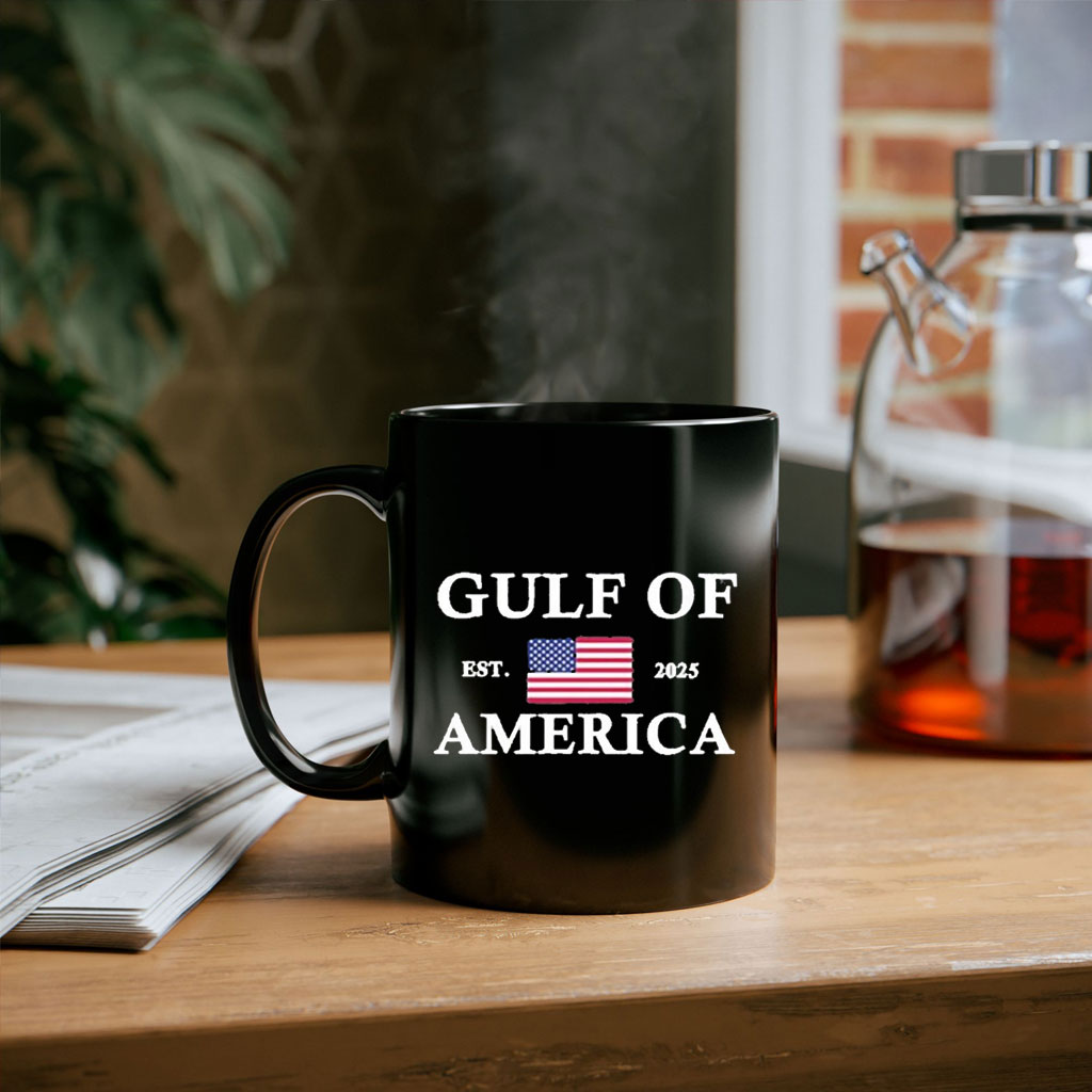 Official Gulf Of America Donald Trump Make American Great Again 2025 Mug