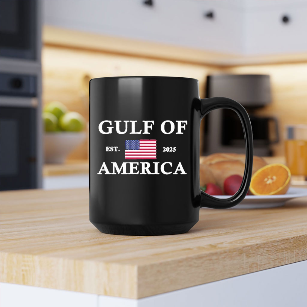 Official Gulf Of America Donald Trump Make American Great Again 2025 Mug