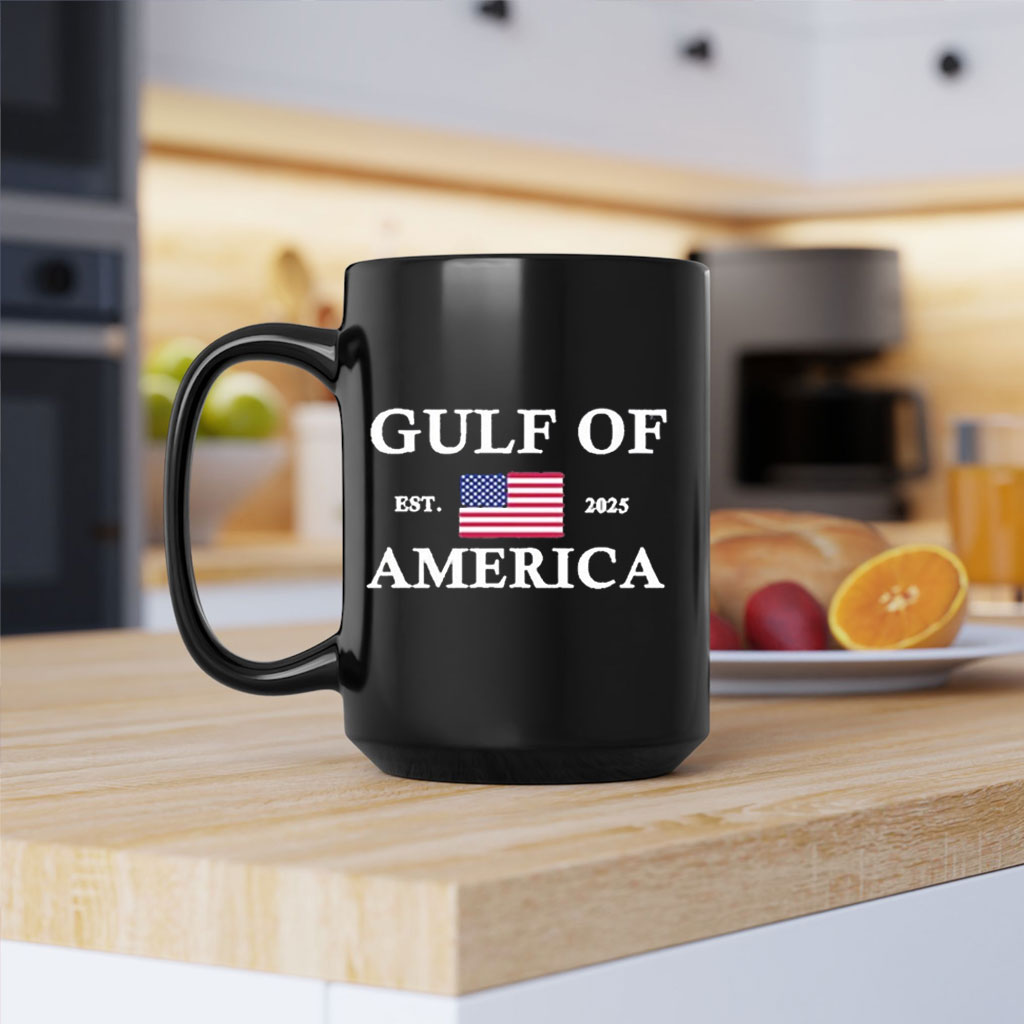Official Gulf Of America Donald Trump Make American Great Again 2025 Mug