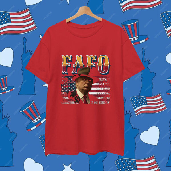 Official Trump Fafo Shirt