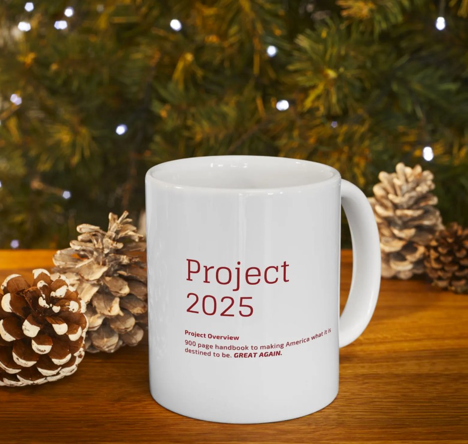 PROJECT 2025 Donald J Trump Maga Mug