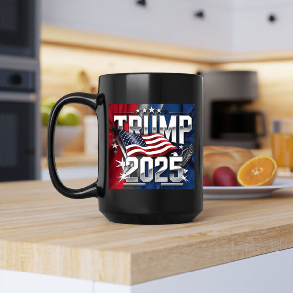 Patriotic TRUMP 2025 Mug