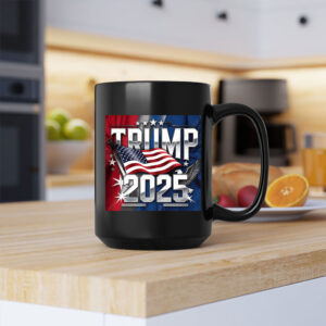 Patriotic TRUMP 2025 Mug