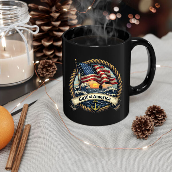 President Donald Trump Gulf Of America 2025 Mug