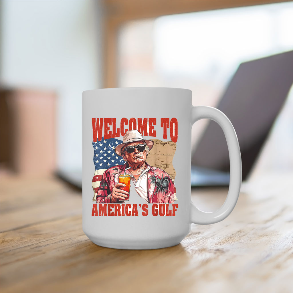 President Trump Welcome To America's Gulf Mexico Mug