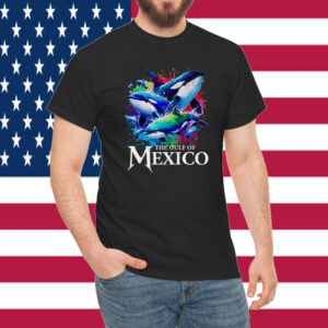 Retro Dolphin Orca Whales Gulf of Mexico Never Forget Trump Shirt