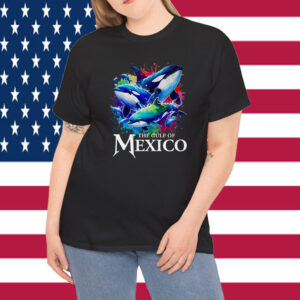 Retro Dolphin Orca Whales Gulf of Mexico Never Forget Trump Shirt