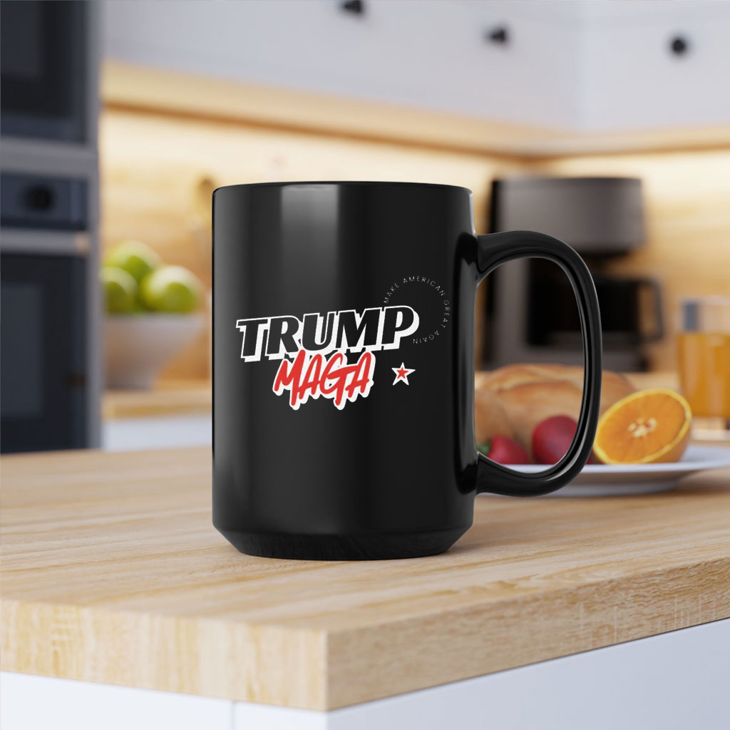 Simple Trendy Trump MAGA Medium Mug