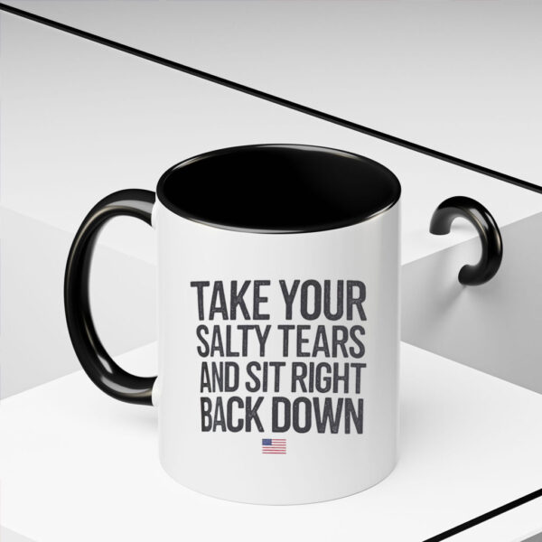 Take Your Salty Tears President Trump Republican Mug
