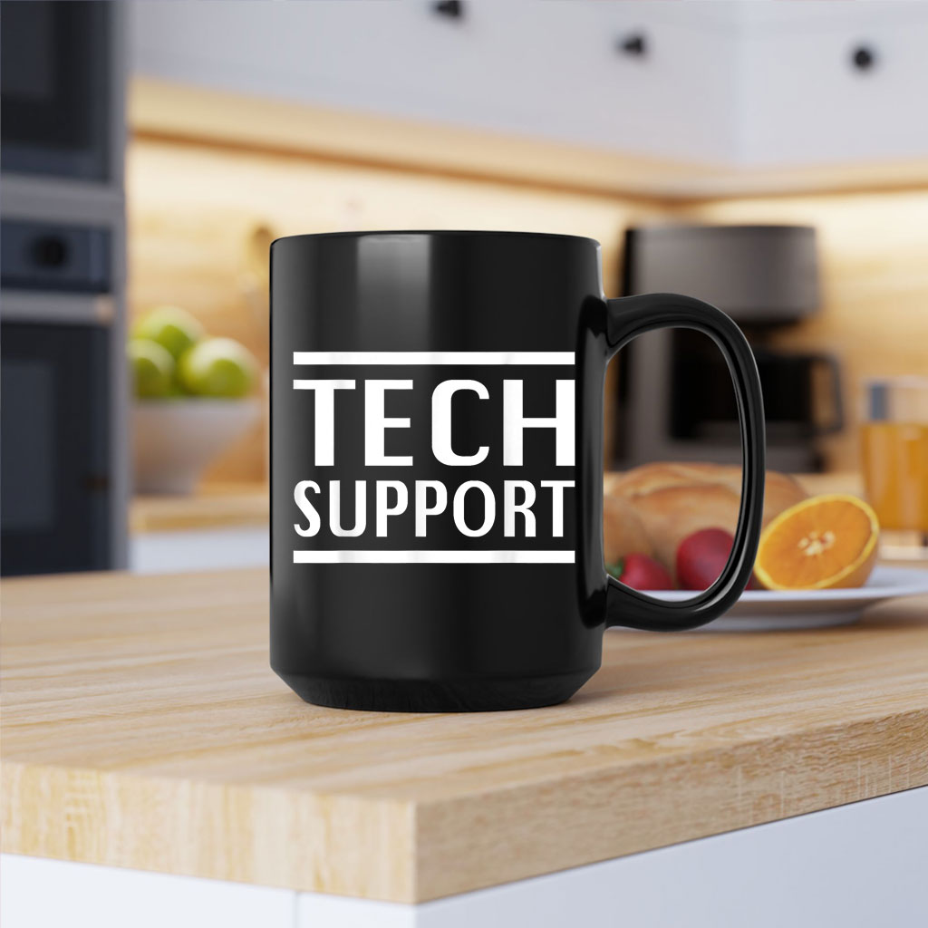 Tech Support White House Funny Nerd IT Mug
