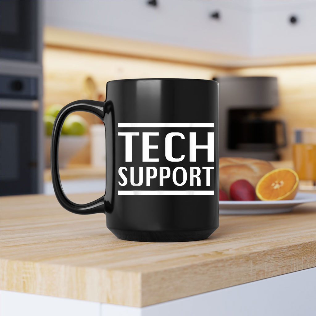 Tech Support White House Funny Nerd IT Mug