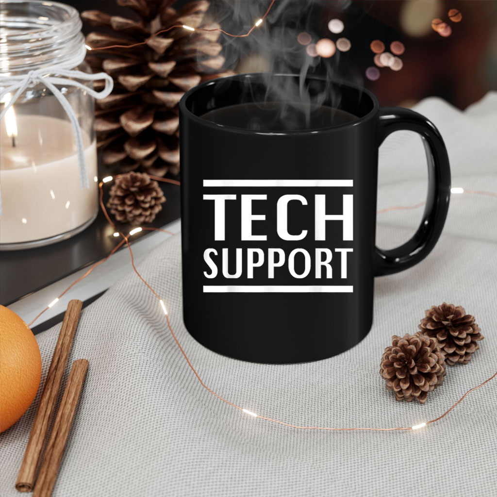 Tech Support White House Funny Nerd IT Mug