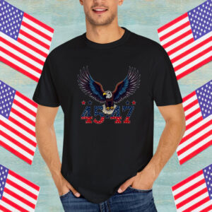 Trump 2025 President 45 and 47 American Flag Trump 2025 Shirt