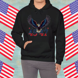 Trump 2025 President 45 and 47 American Flag Trump 2025 Shirt