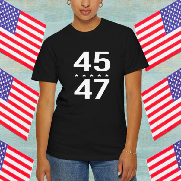Trump 45 47 Trump Shirt Ultra MAGA Patriotic USA American Shirt