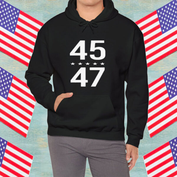 Trump 45 47 Trump Shirt Ultra MAGA Patriotic USA American Shirt