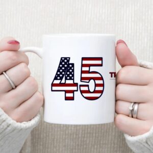 Trump 45 and 47 Mug, Trump Victory Mug