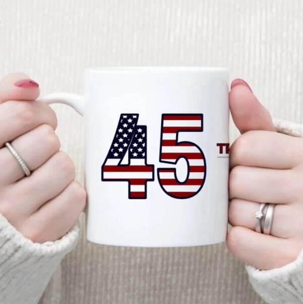 Trump 45 and 47 Mug, Trump Victory Mug