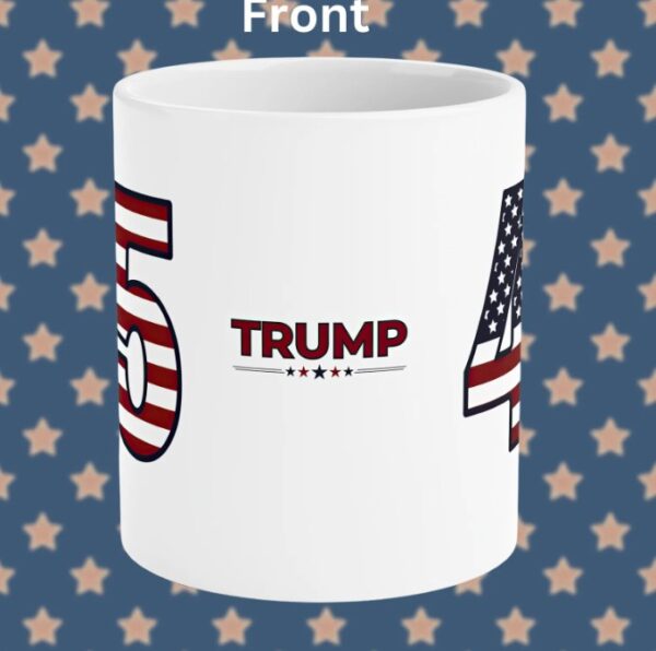 Trump 45 and 47 Mug, Trump Victory Mug