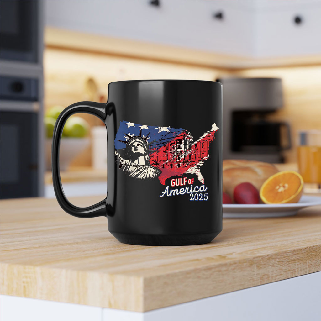 Trump America's Gulf President Trump 2025 American Mug