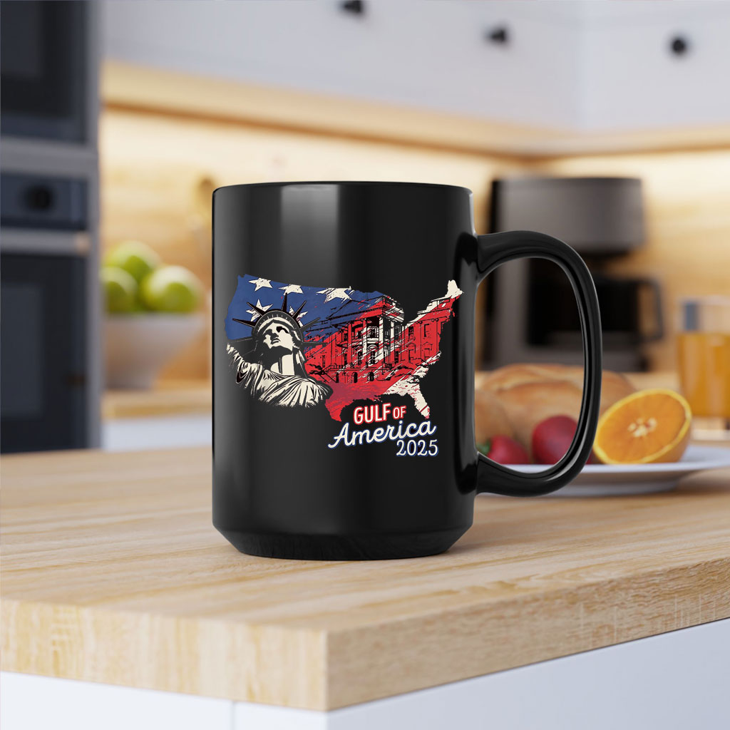 Trump America's Gulf President Trump 2025 American Mug