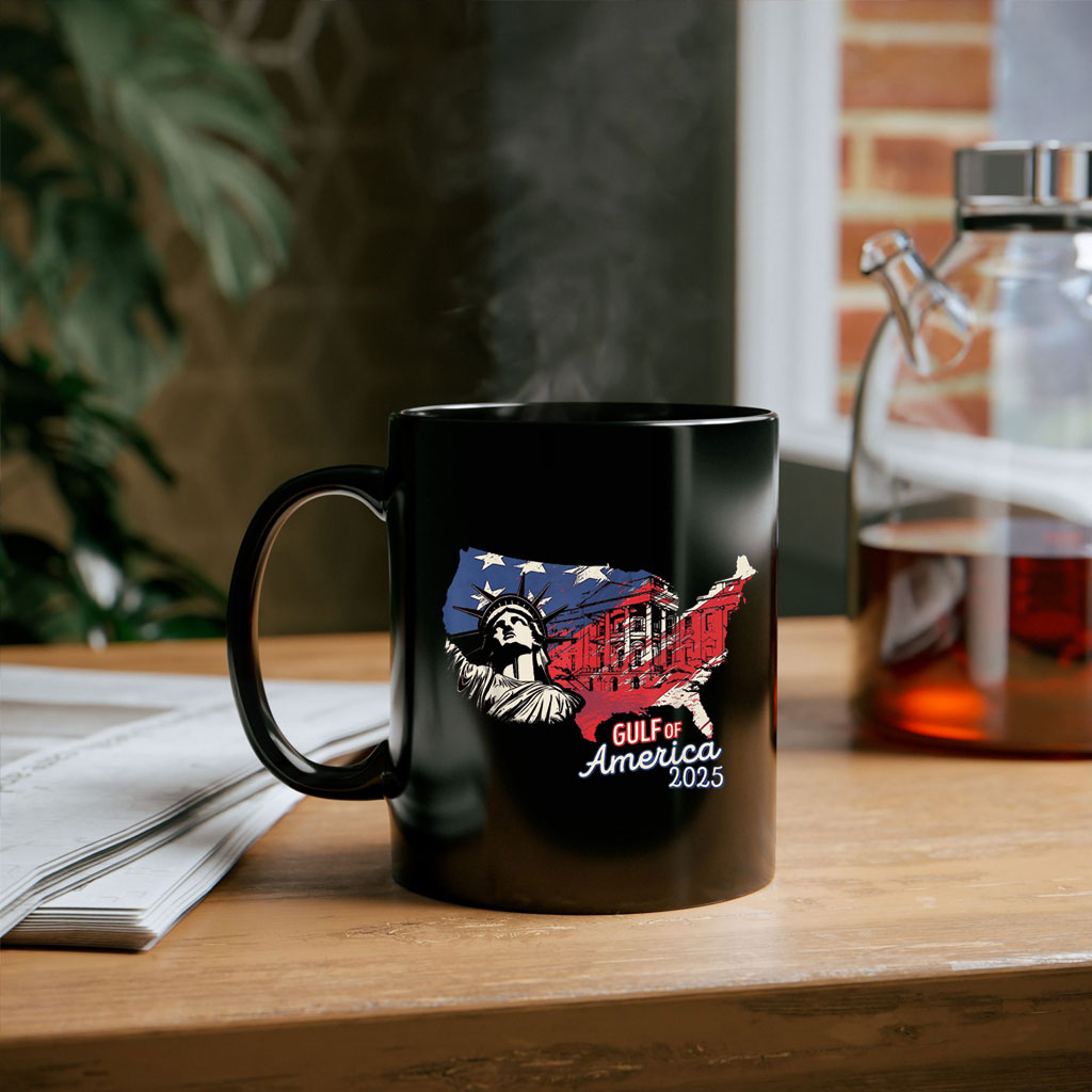 Trump America's Gulf President Trump 2025 American Mug