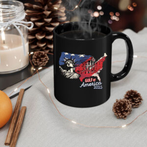 Trump America's Gulf President Trump 2025 American Mug