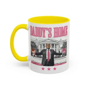 Trump Daddy Home Pink Mug