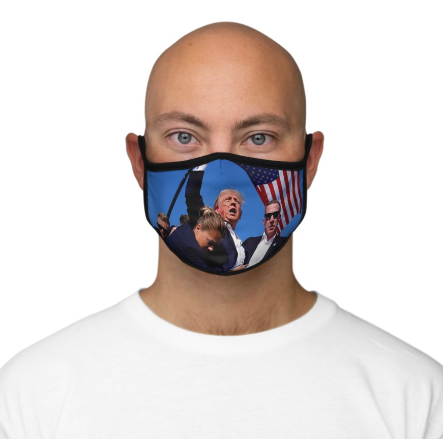 Trump FIGHT FIGHT FIGHT Face Mask
