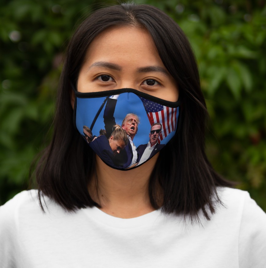 Trump FIGHT FIGHT FIGHT Face Mask
