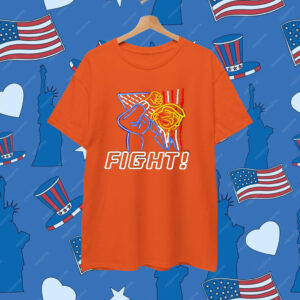 Trump Fight Neon Sign Tee Shirt