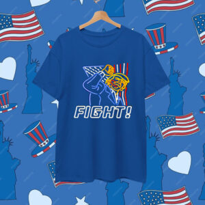 Trump Fight Neon Sign Tee Shirt