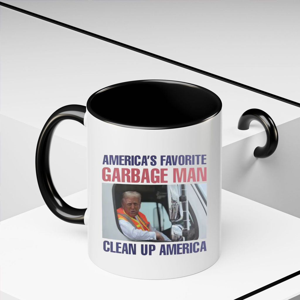 Trump Garbage Coffee Mug, Funny 2024 2025 Supporter Gift