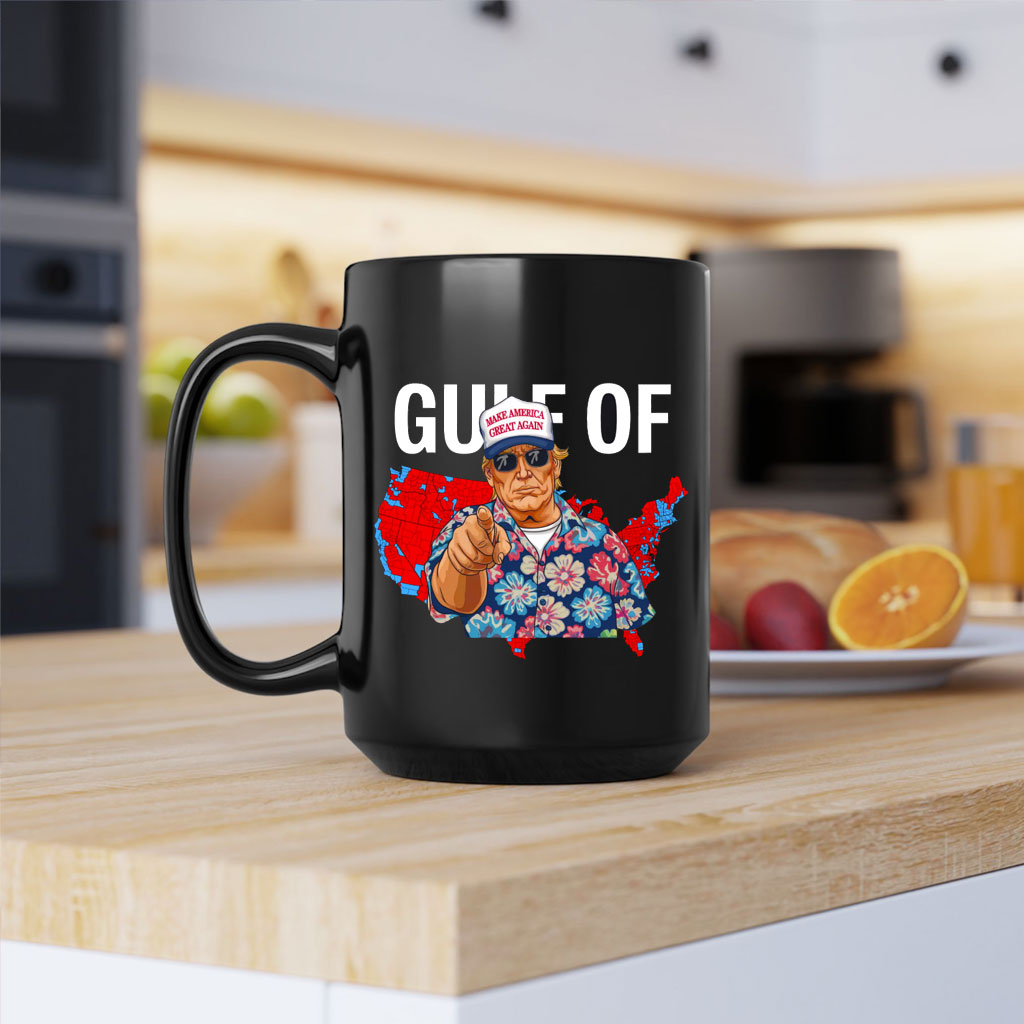 Trump Gulf of America, America First Mug