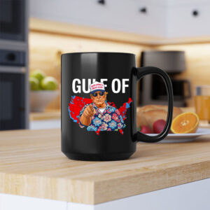 Trump Gulf of America, America First Mug