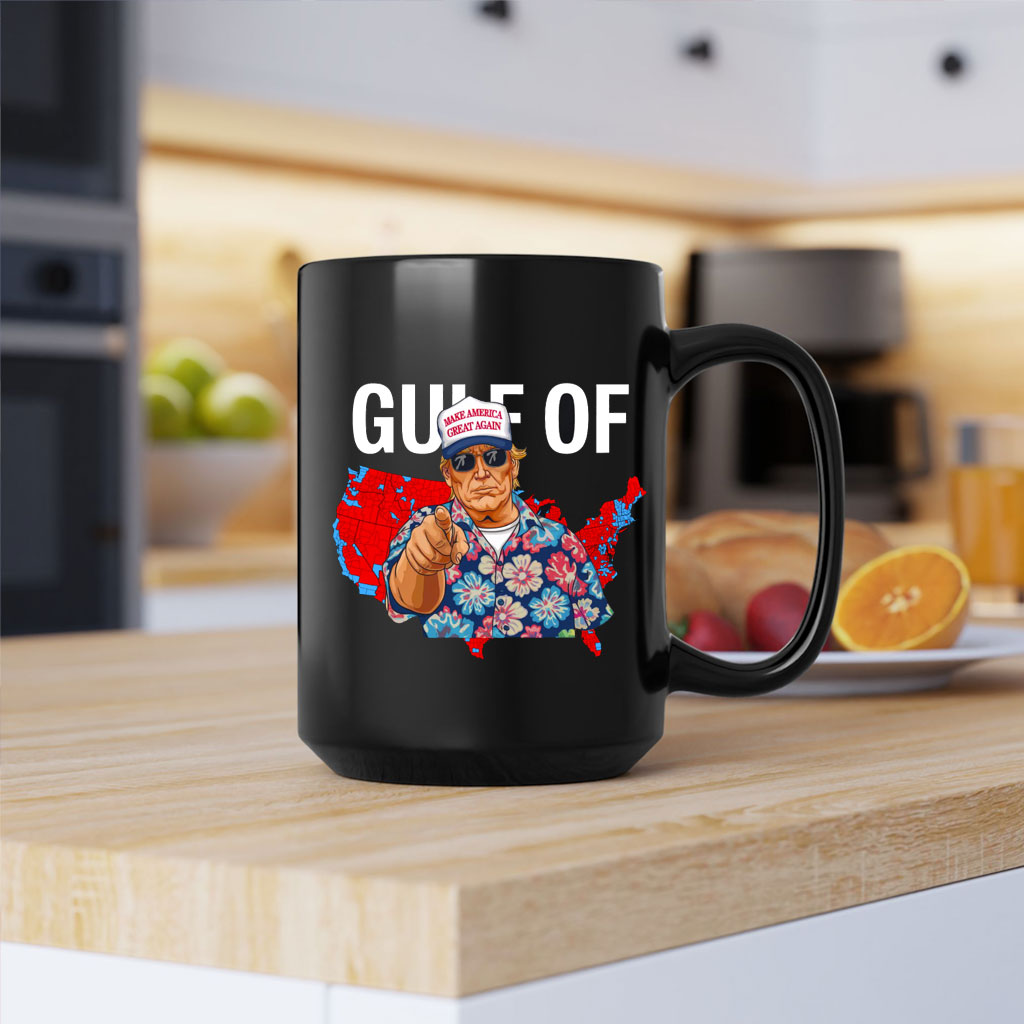 Trump Gulf of America, America First Mug