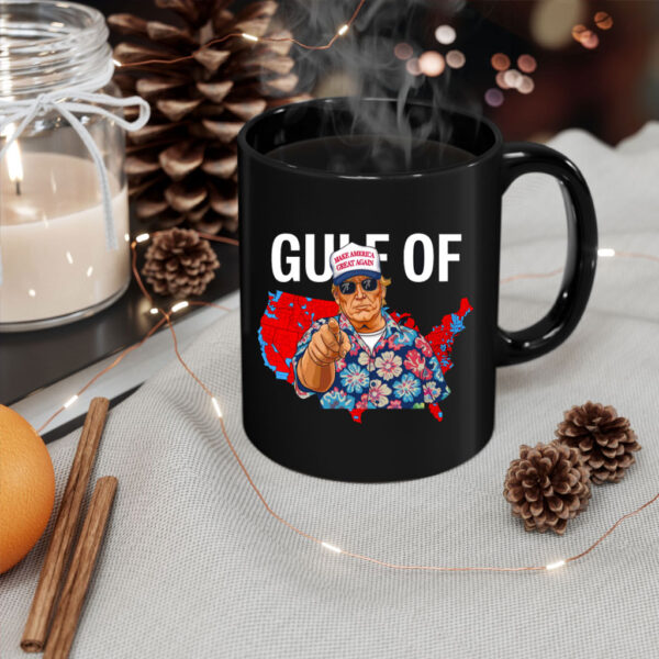 Trump Gulf of America, America First Mug