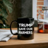 Trump Save Our Farmers Support Farmer Mug