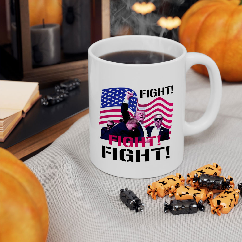 Trump Shot Fist Pump Mug