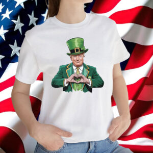 Trump St. Patrick's Heart Shirt