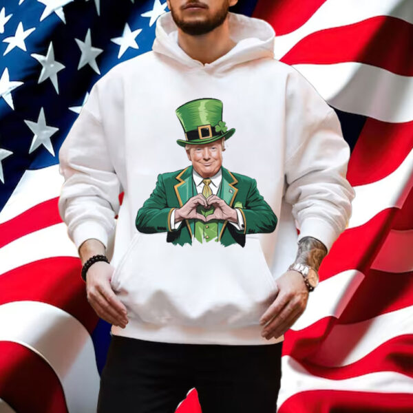 Trump St. Patrick's Heart Shirt