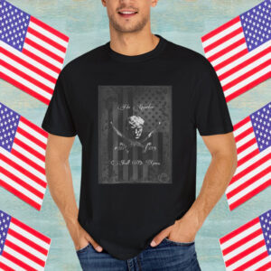 Trump T-Shirt, No Quarter Black Flag Shirt