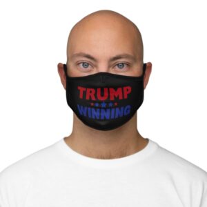 Trump Winning MAGA Conservative Republican Success 45 47 Face Mask