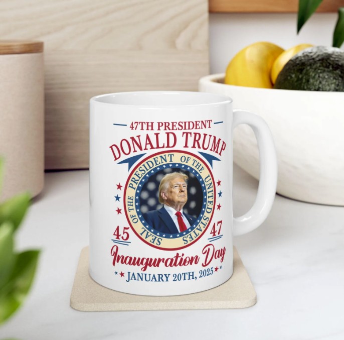 Trump for President Coffee Mug Trump Inauguration Day Supporter Gift