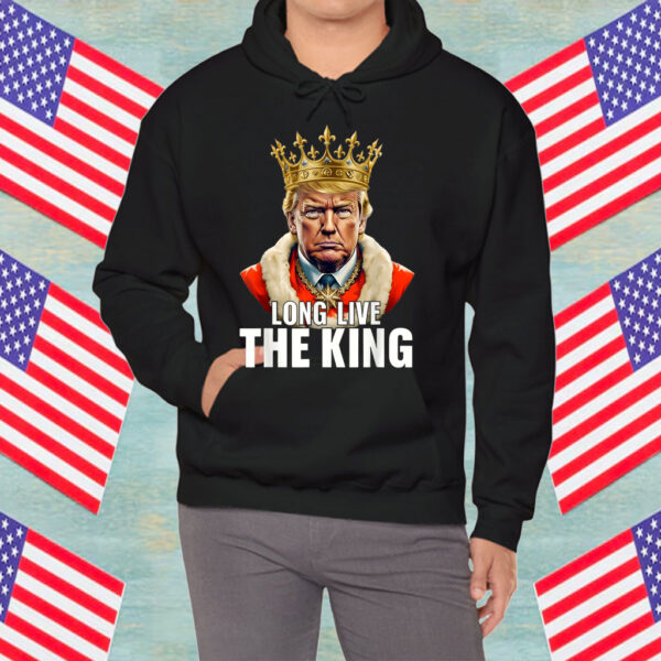 Vintage Trump Long Live the King American Patriotic Retro Shirt