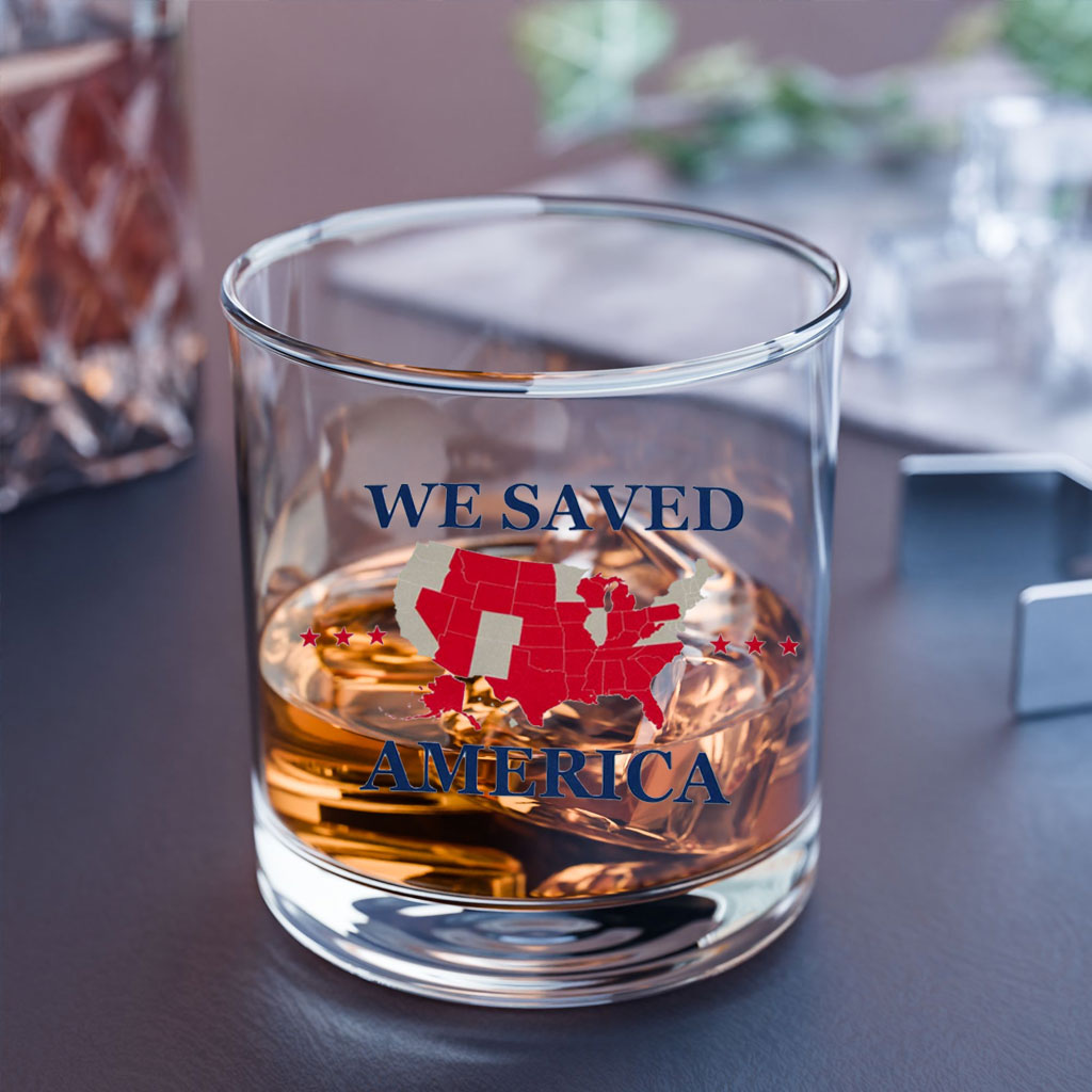 We Saved America 2024 Pocket Glass