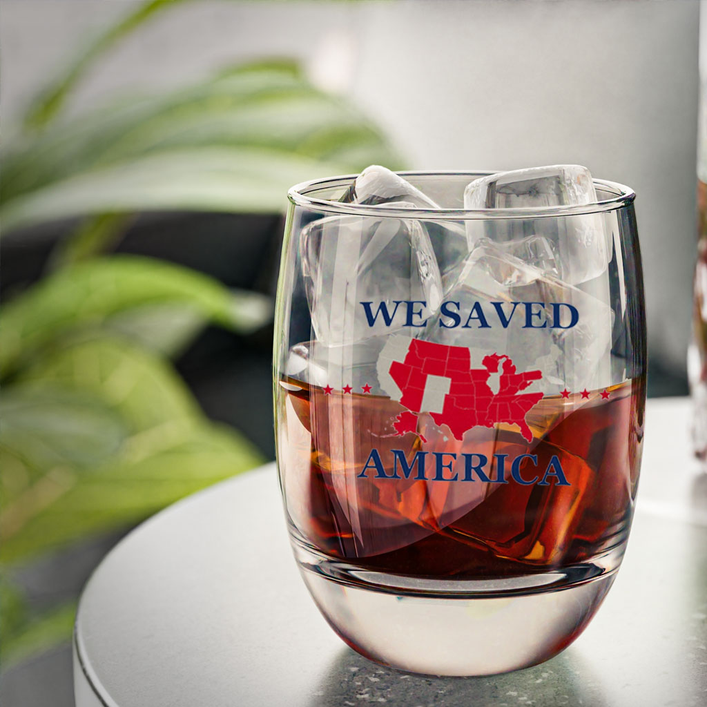 We Saved America 2024 Pocket Glass
